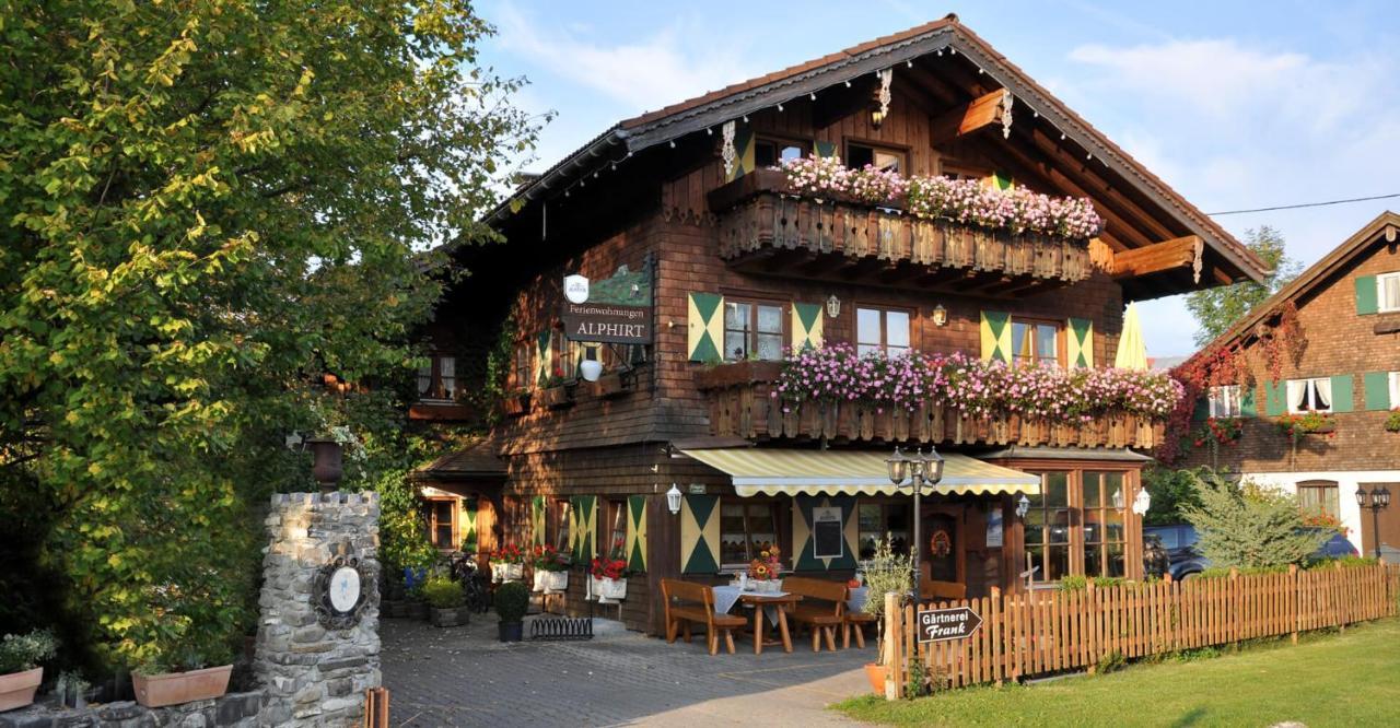 Alphirt Ferienwohnungen Fischen im Allgäu Exterior foto